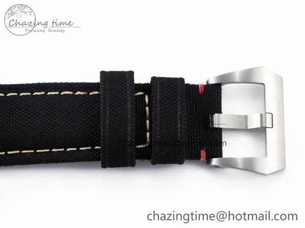 Lightweight PAM1025 V TTF 1:1 Best Edition on Black Leather Strap P 8334