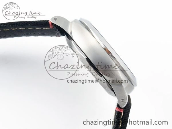 Lightweight PAM1025 V TTF 1:1 Best Edition on Black Leather Strap P 8334