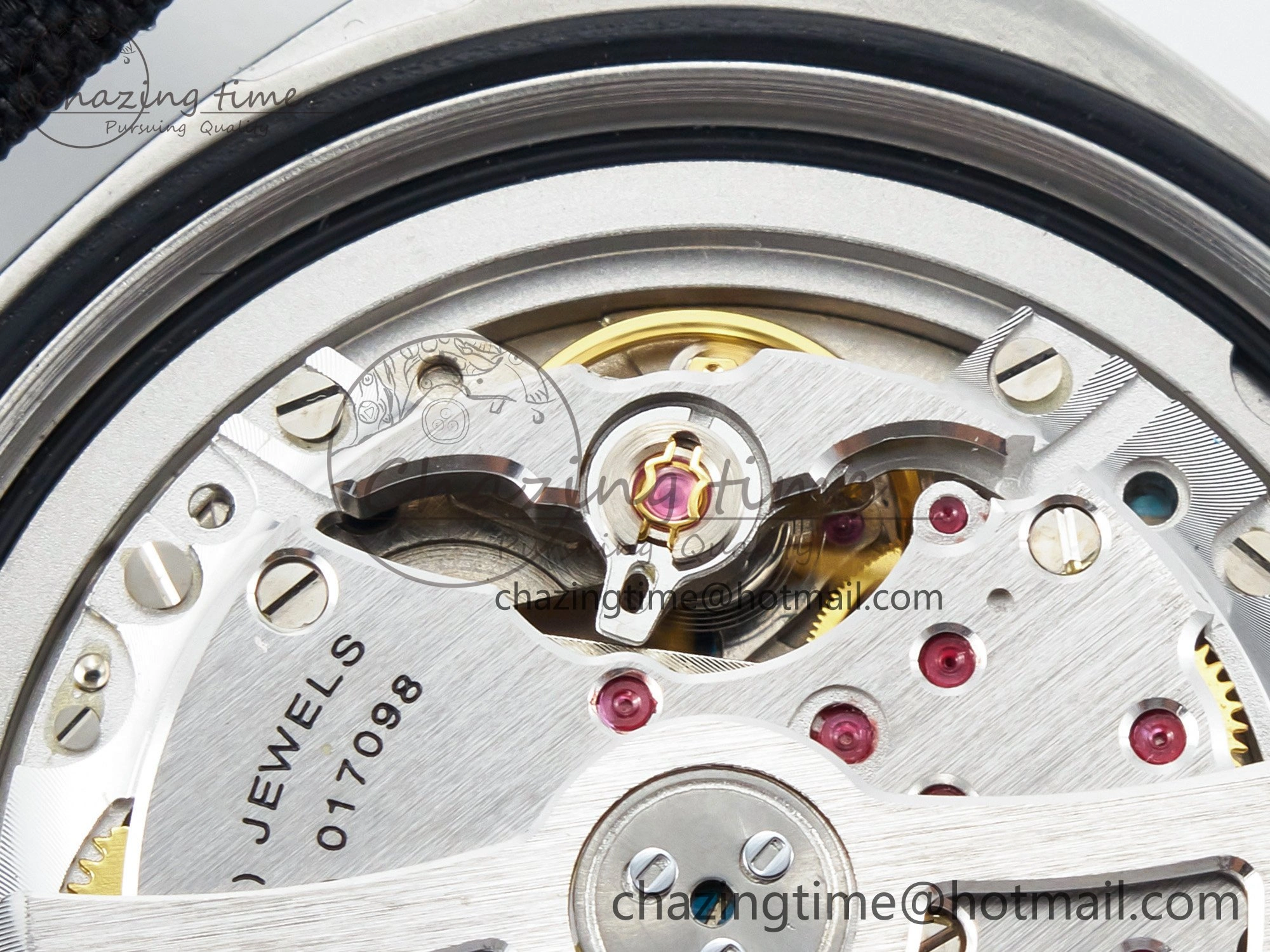 Lightweight PAM1025 V TTF 1:1 Best Edition on Black Leather Strap P 8334