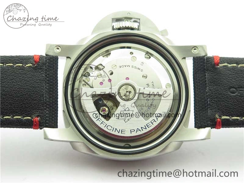 Unisex PAM1025 VSF 1:1 Best Edition Black Dial on Black Canvas Strap P.9010 Clone 8380