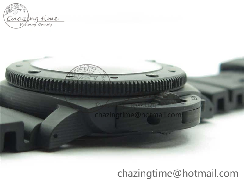 PAM1039 Carbotech VSF Best Edition Dark Grey Sail Dial on Rubber Strap P.9010 Clone (Free White Rubber Strap) ZeroBulk 8405