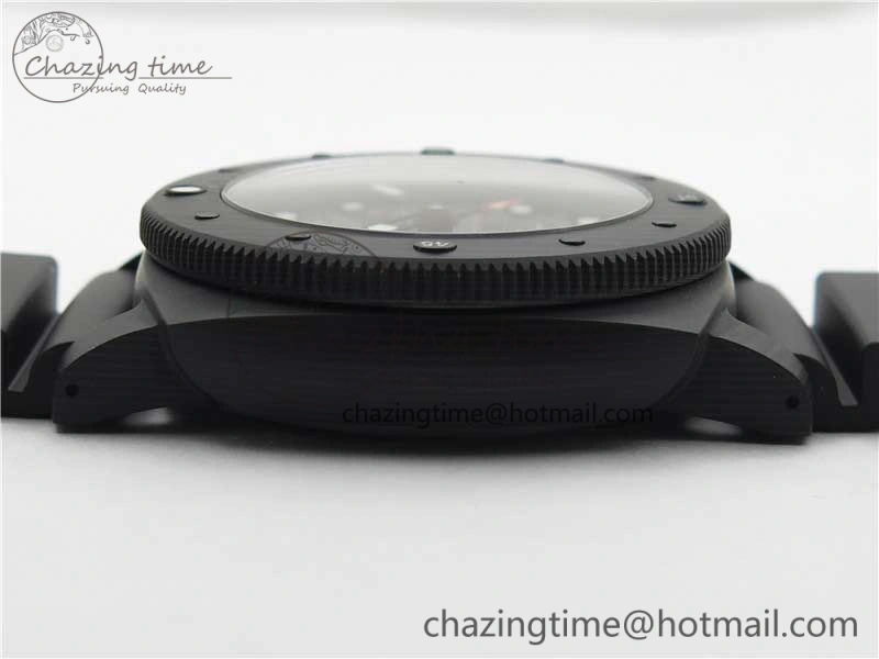 PAM1039 Carbotech VSF Best Edition Dark Grey Sail Dial on Rubber Strap P.9010 Clone (Free White Rubber Strap) ZeroBulk 8405