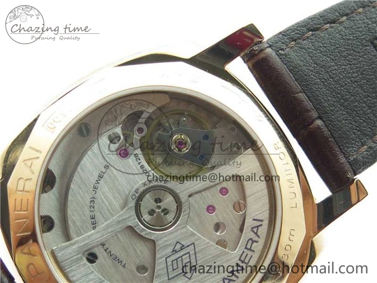 Neat PAM1042 Luminor Due RG VSF Best Edition White Dial on Leather Strap AXXXIV 8386