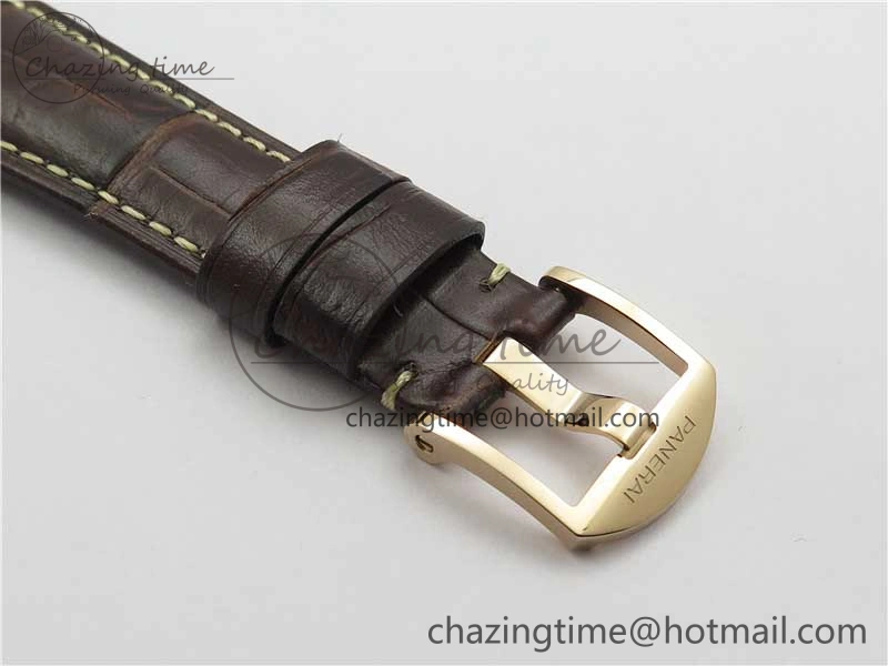 Neat PAM1042 Luminor Due RG VSF Best Edition White Dial on Leather Strap AXXXIV 8386