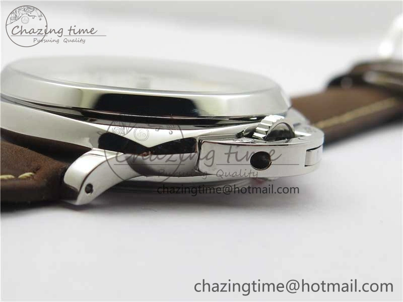 UrbanChic PAM1046 Luminor Due VSF Best Edition White Dial on Brown Asso Strap AXXXIV 8391