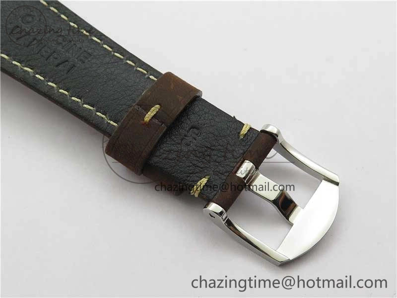 UrbanChic PAM1046 Luminor Due VSF Best Edition White Dial on Brown Asso Strap AXXXIV 8391