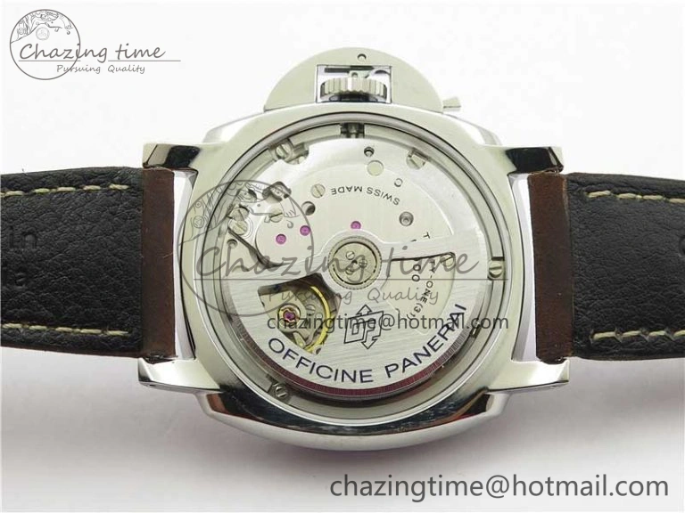 UrbanChic PAM1046 Luminor Due VSF Best Edition White Dial on Brown Asso Strap AXXXIV 8391