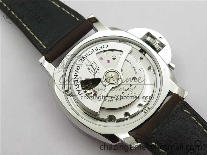 UrbanChic PAM1046 Luminor Due VSF Best Edition White Dial on Brown Asso Strap AXXXIV 8391