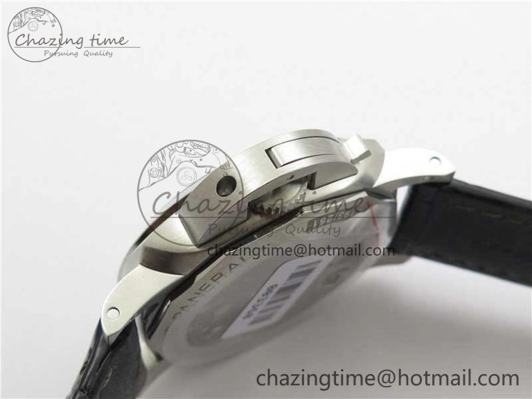 Seasonal PAM1056 Luminor GMT VSF 1:1 Best Edition on Black Leather Strap P.9011 Clone 8399