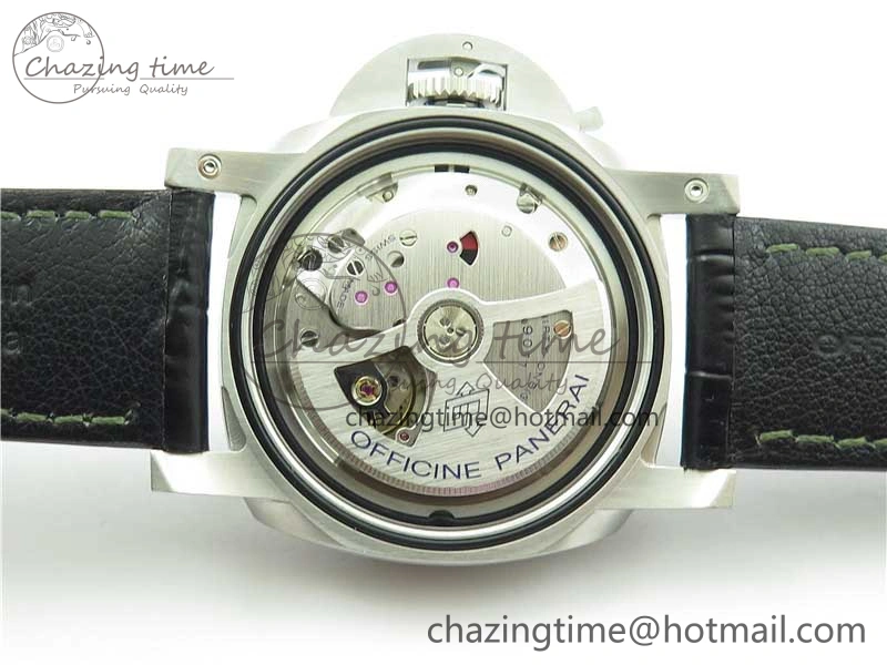 Seasonal PAM1056 Luminor GMT VSF 1:1 Best Edition on Black Leather Strap P.9011 Clone 8399