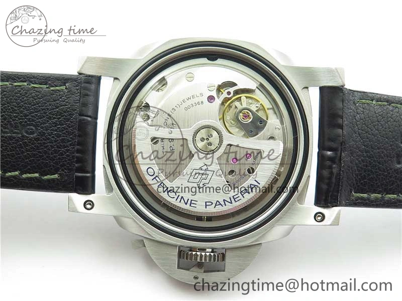Seasonal PAM1056 Luminor GMT VSF 1:1 Best Edition on Black Leather Strap P.9011 Clone 8399