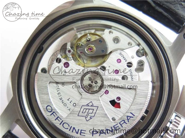Seasonal PAM1056 Luminor GMT VSF 1:1 Best Edition on Black Leather Strap P.9011 Clone 8399