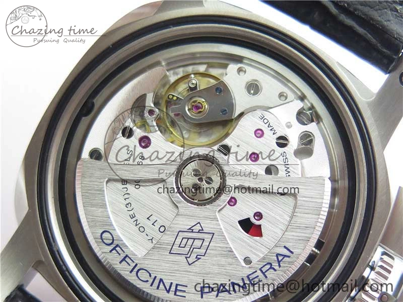 Seasonal PAM1056 Luminor GMT VSF 1:1 Best Edition on Black Leather Strap P.9011 Clone 8399