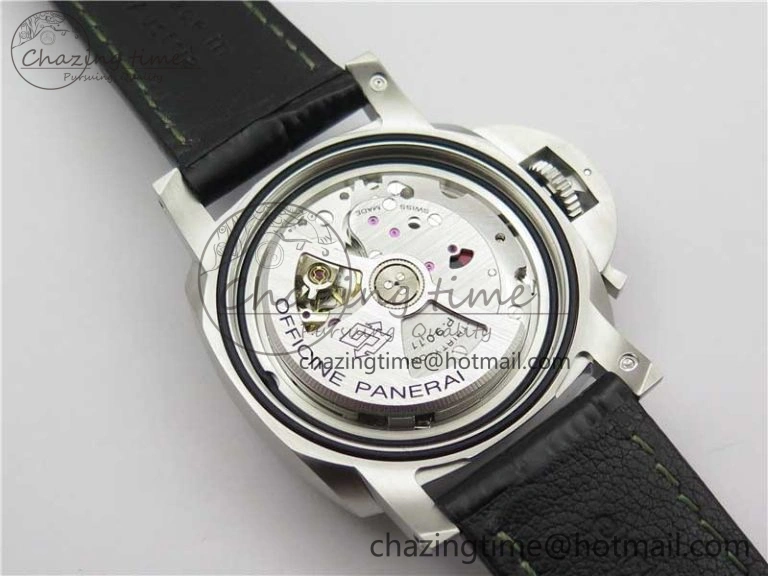 Seasonal PAM1056 Luminor GMT VSF 1:1 Best Edition on Black Leather Strap P.9011 Clone 8399