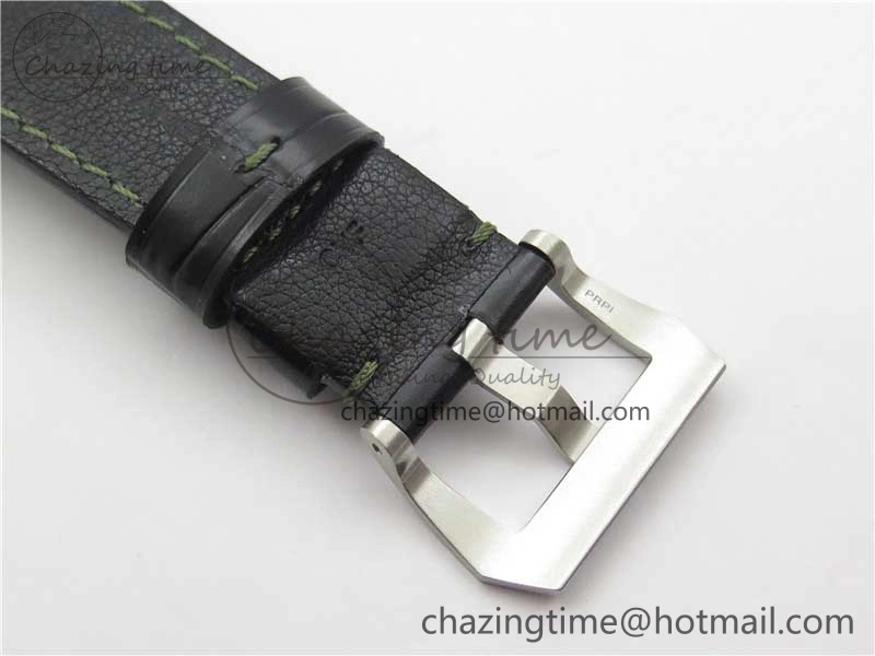 Seasonal PAM1056 Luminor GMT VSF 1:1 Best Edition on Black Leather Strap P.9011 Clone 8399