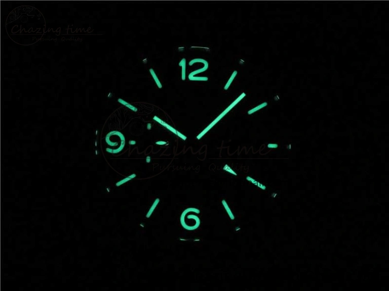 Seasonal PAM1056 Luminor GMT VSF 1:1 Best Edition on Black Leather Strap P.9011 Clone 8399