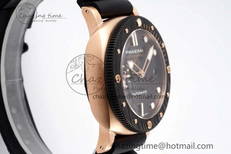 HighPerformance PAM1070 W SBF 1:1 Best Edition Black Dial on Black Rubber Strap P 8347
