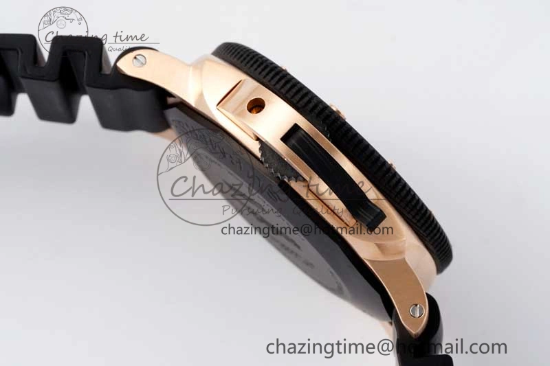 HighPerformance PAM1070 W SBF 1:1 Best Edition Black Dial on Black Rubber Strap P 8347