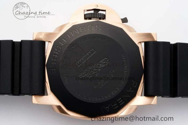 HighPerformance PAM1070 W SBF 1:1 Best Edition Black Dial on Black Rubber Strap P 8347