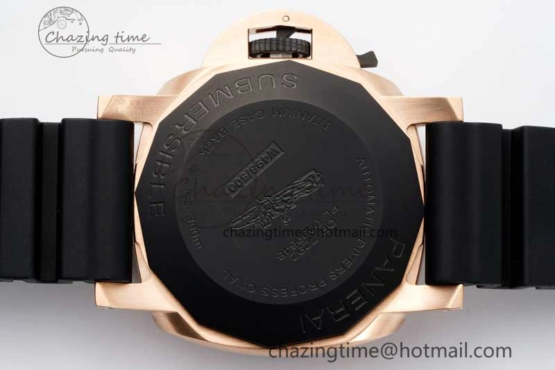 HighPerformance PAM1070 W SBF 1:1 Best Edition Black Dial on Black Rubber Strap P 8347