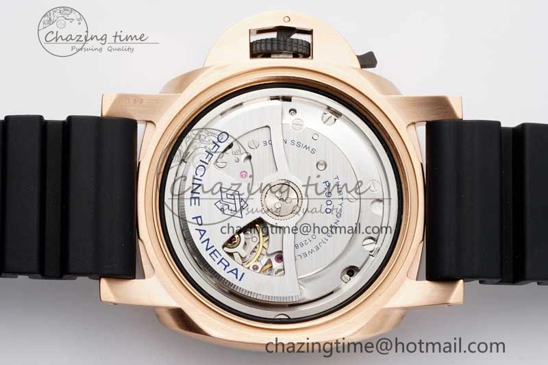 HighPerformance PAM1070 W SBF 1:1 Best Edition Black Dial on Black Rubber Strap P 8347