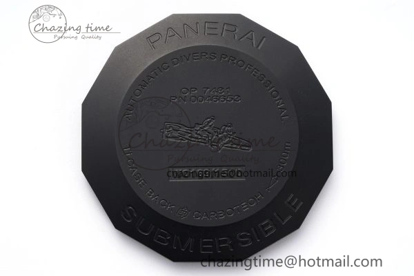 PAM1070 W VSF 1:1 Best Edition Black Dial on Black Rubber Strap P Lightweight 8341