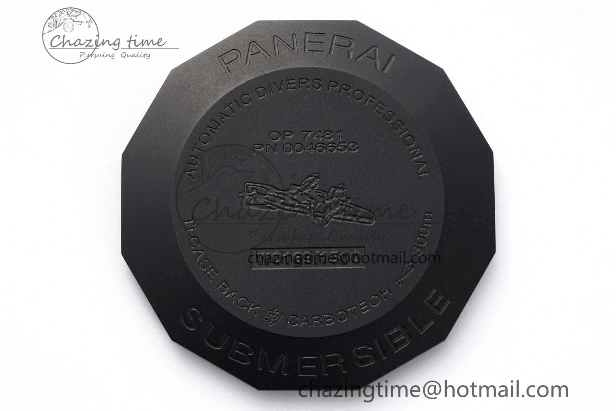 PAM1070 W VSF 1:1 Best Edition Black Dial on Black Rubber Strap P Lightweight 8341