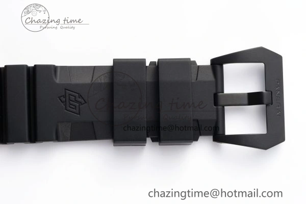 PAM1070 W VSF 1:1 Best Edition Black Dial on Black Rubber Strap P Lightweight 8341