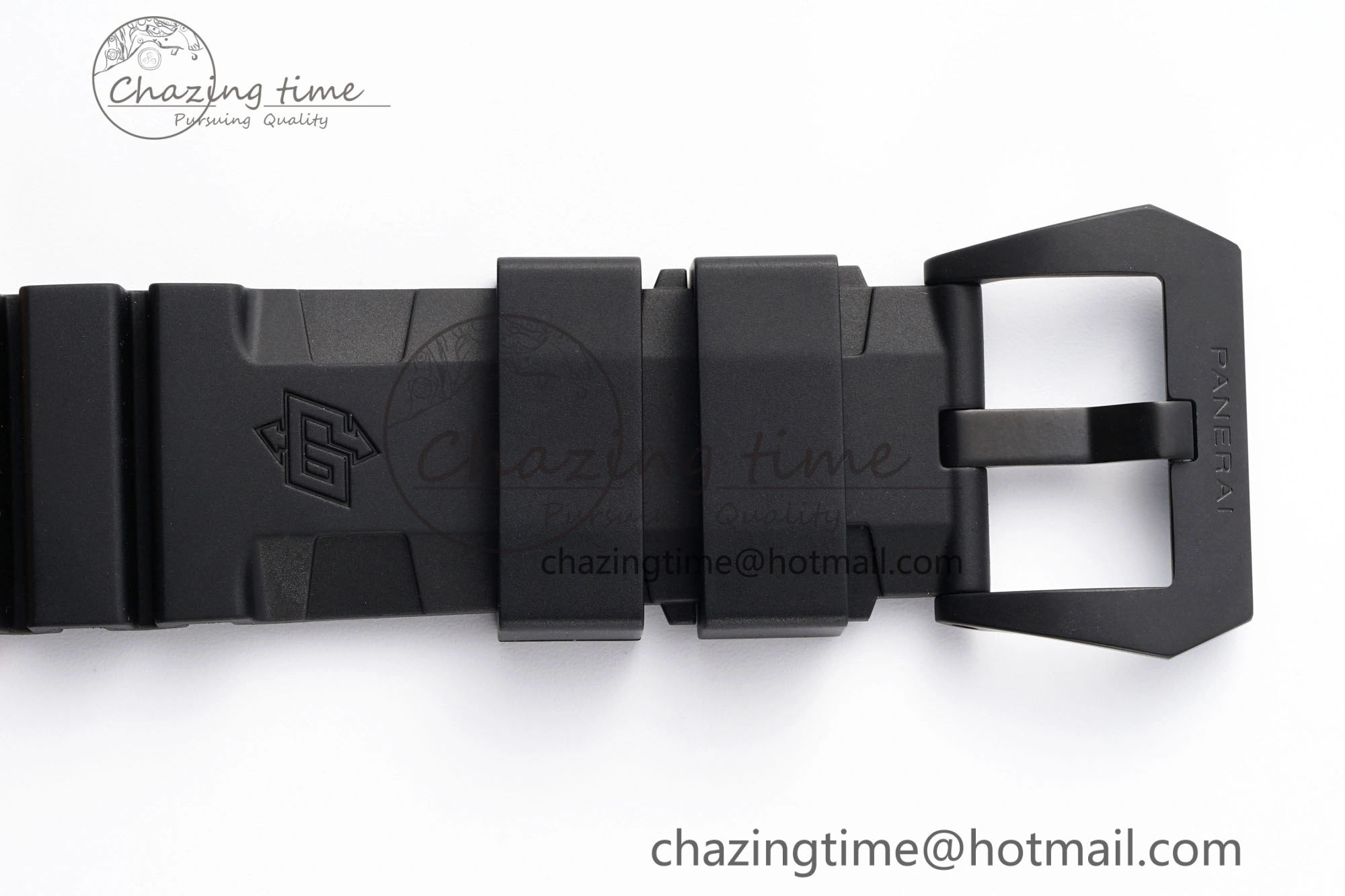 PAM1070 W VSF 1:1 Best Edition Black Dial on Black Rubber Strap P Lightweight 8341