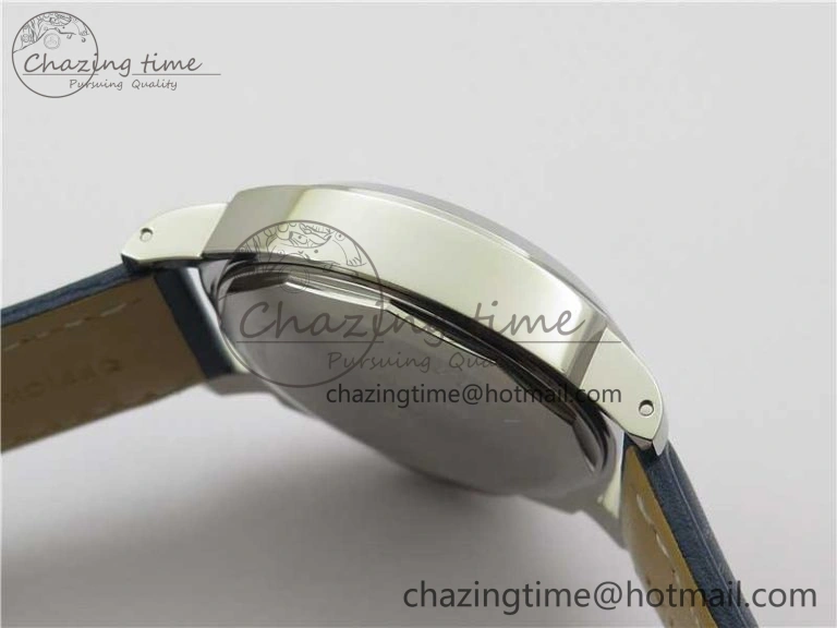 Snug PAM1085 W HWF 1:1 Best Edition on Blue Leather Strap A 8374