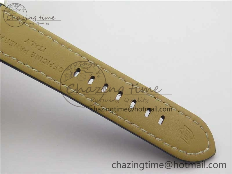 Snug PAM1085 W HWF 1:1 Best Edition on Blue Leather Strap A 8374
