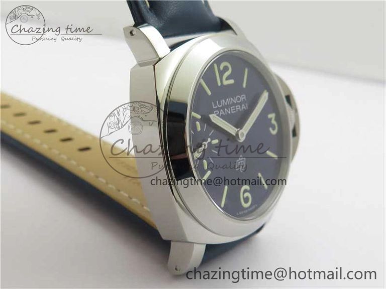Snug PAM1085 W HWF 1:1 Best Edition on Blue Leather Strap A 8374