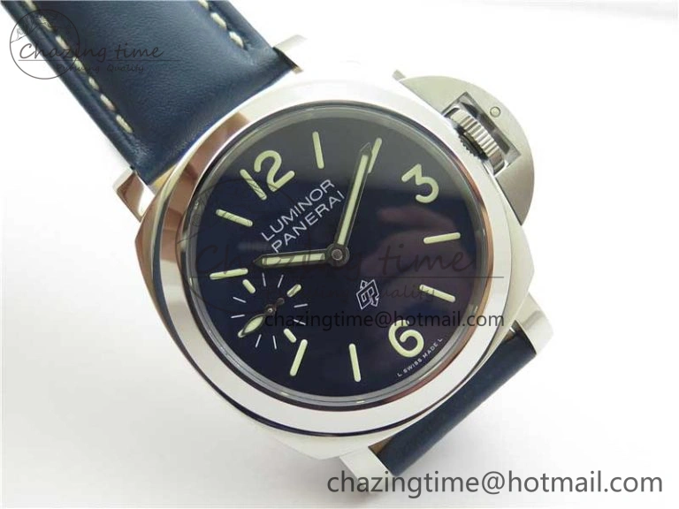 Snug PAM1085 W HWF 1:1 Best Edition on Blue Leather Strap A 8374