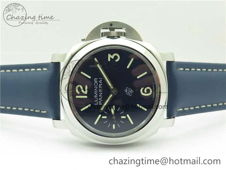 Snug PAM1085 W HWF 1:1 Best Edition on Blue Leather Strap A 8374
