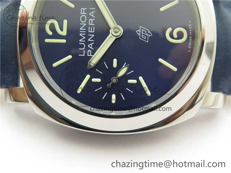 Snug PAM1085 W HWF 1:1 Best Edition on Blue Leather Strap A 8374