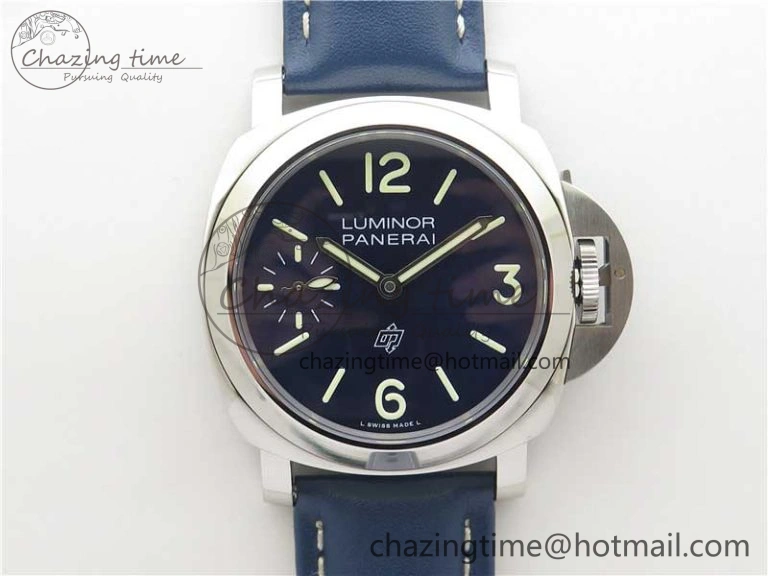 Snug PAM1085 W HWF 1:1 Best Edition on Blue Leather Strap A 8374