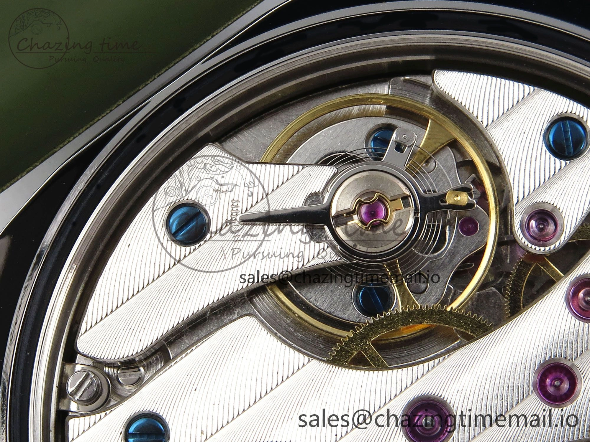 PAM1087 W HWF 1:1 Best Edition White Dial on Green Rubber Strap A UrbanChic 8305