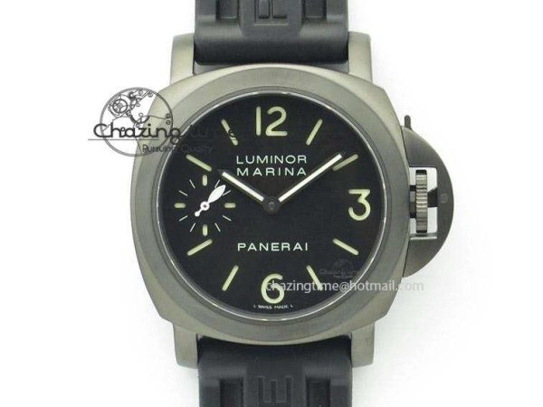 PAM111 DLC H-Maker Best Edition On Black Rubber Strap A Compact 8535