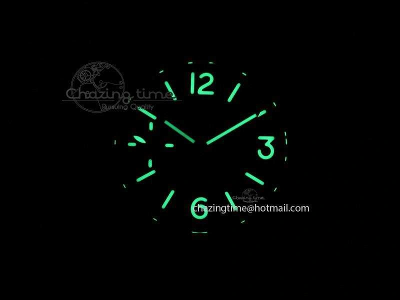 PAM111 DLC H-Maker Best Edition On Black Rubber Strap A Compact 8535