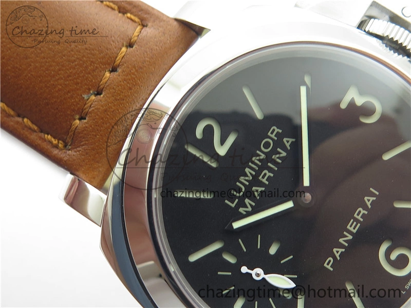 PAM111 HWF 1:1 Best Edition on Brown Calf Leather Strap A6497 ( Free Strap ) Sophisticated 8368