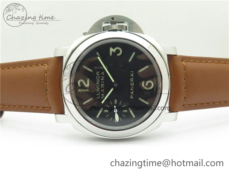 PAM111 HWF 1:1 Best Edition on Brown Calf Leather Strap A6497 ( Free Strap ) Sophisticated 8368