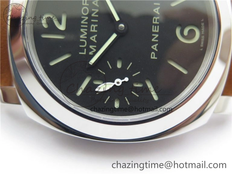PAM111 HWF 1:1 Best Edition on Brown Calf Leather Strap A6497 ( Free Strap ) Sophisticated 8368
