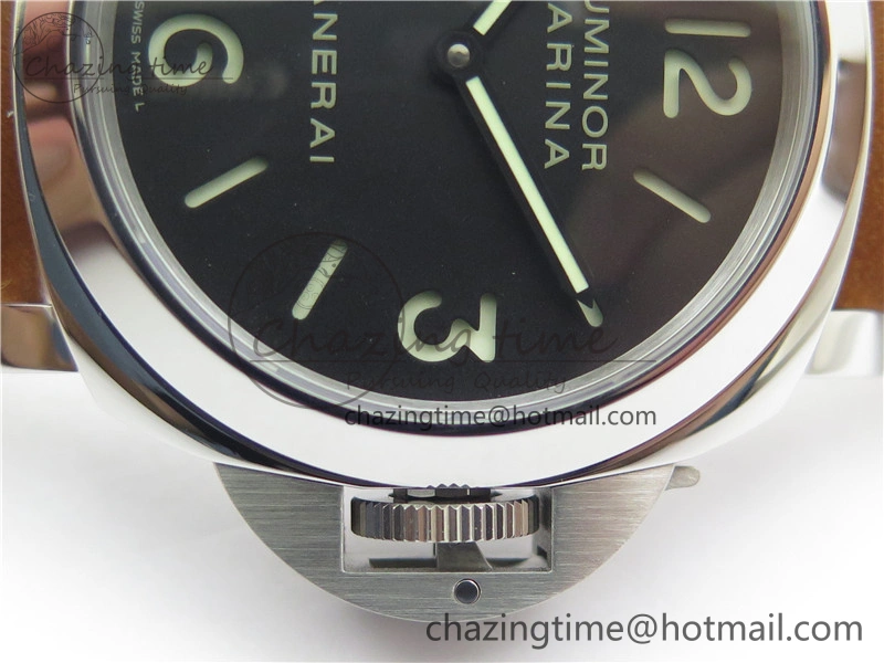 PAM111 HWF 1:1 Best Edition on Brown Calf Leather Strap A6497 ( Free Strap ) Sophisticated 8368