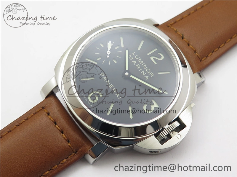 PAM111 HWF 1:1 Best Edition on Brown Calf Leather Strap A6497 ( Free Strap ) Sophisticated 8368
