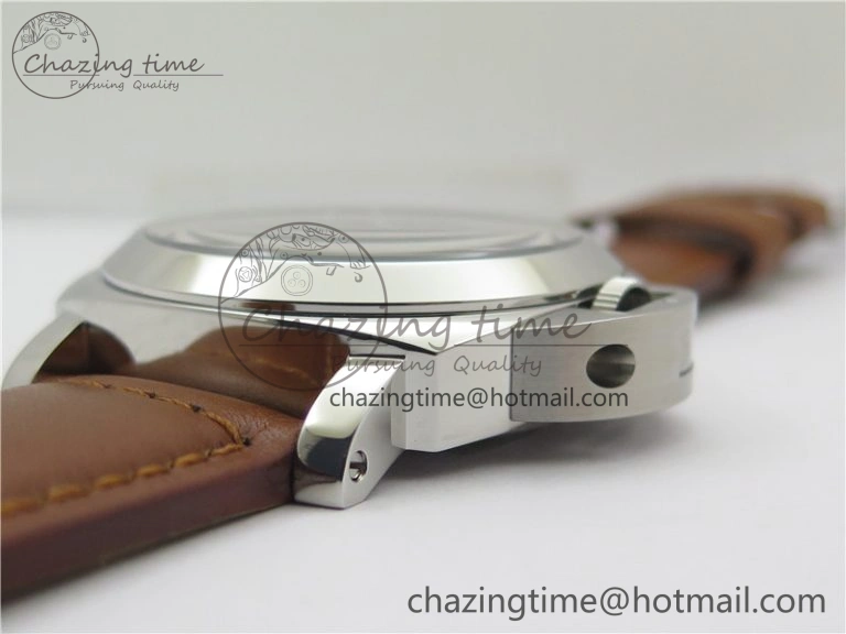 PAM111 HWF 1:1 Best Edition on Brown Calf Leather Strap A6497 ( Free Strap ) Sophisticated 8368