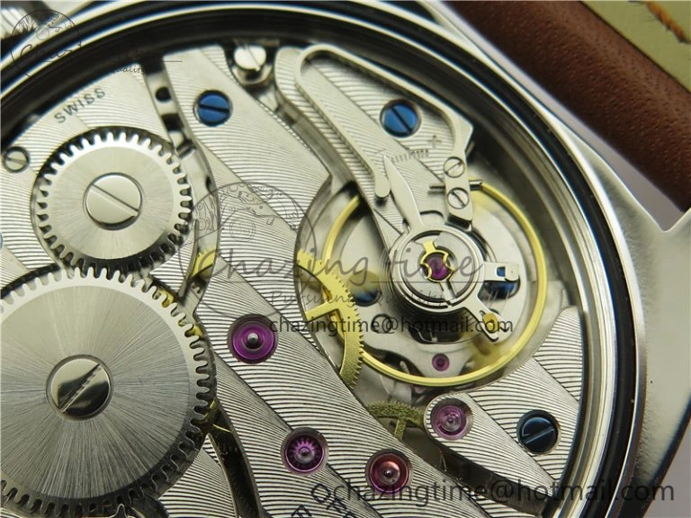 PAM111 HWF 1:1 Best Edition on Brown Calf Leather Strap A6497 ( Free Strap ) Sophisticated 8368