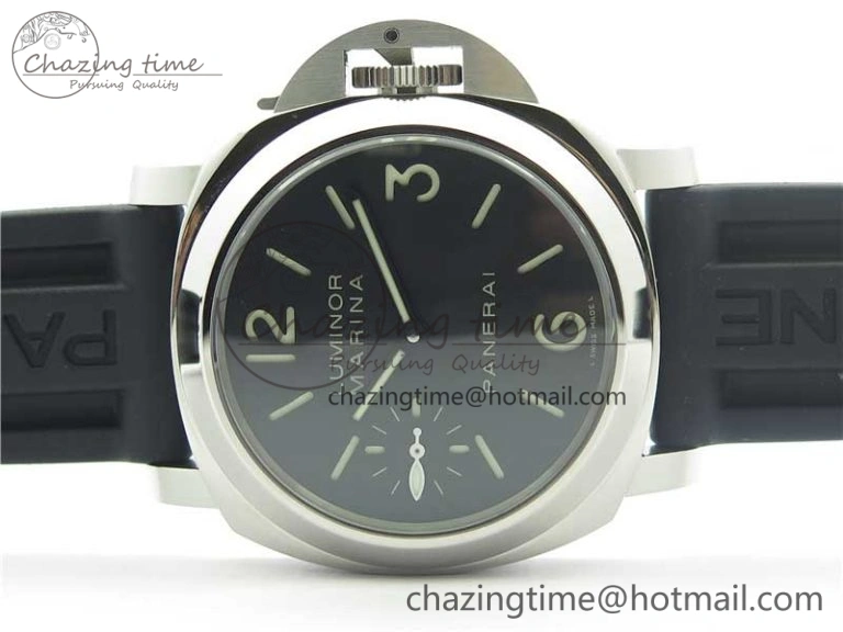 PAM111 N V10 Noob 1:1 Best Edition on Rubber Strap A6497 with Y-Incabloc Soft 8418