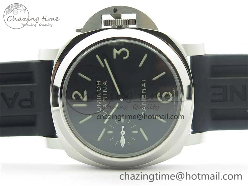 PAM111 N V10 Noob 1:1 Best Edition on Rubber Strap A6497 with Y-Incabloc Soft 8418