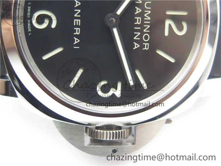 PAM111 N V10 Noob 1:1 Best Edition on Rubber Strap A6497 with Y-Incabloc Soft 8418