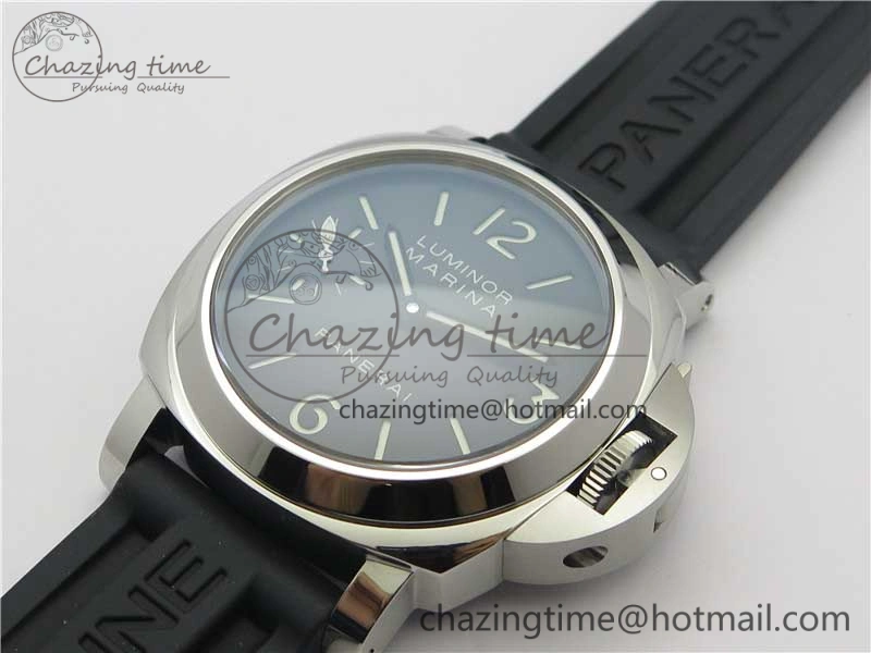 PAM111 N V10 Noob 1:1 Best Edition on Rubber Strap A6497 with Y-Incabloc Soft 8418
